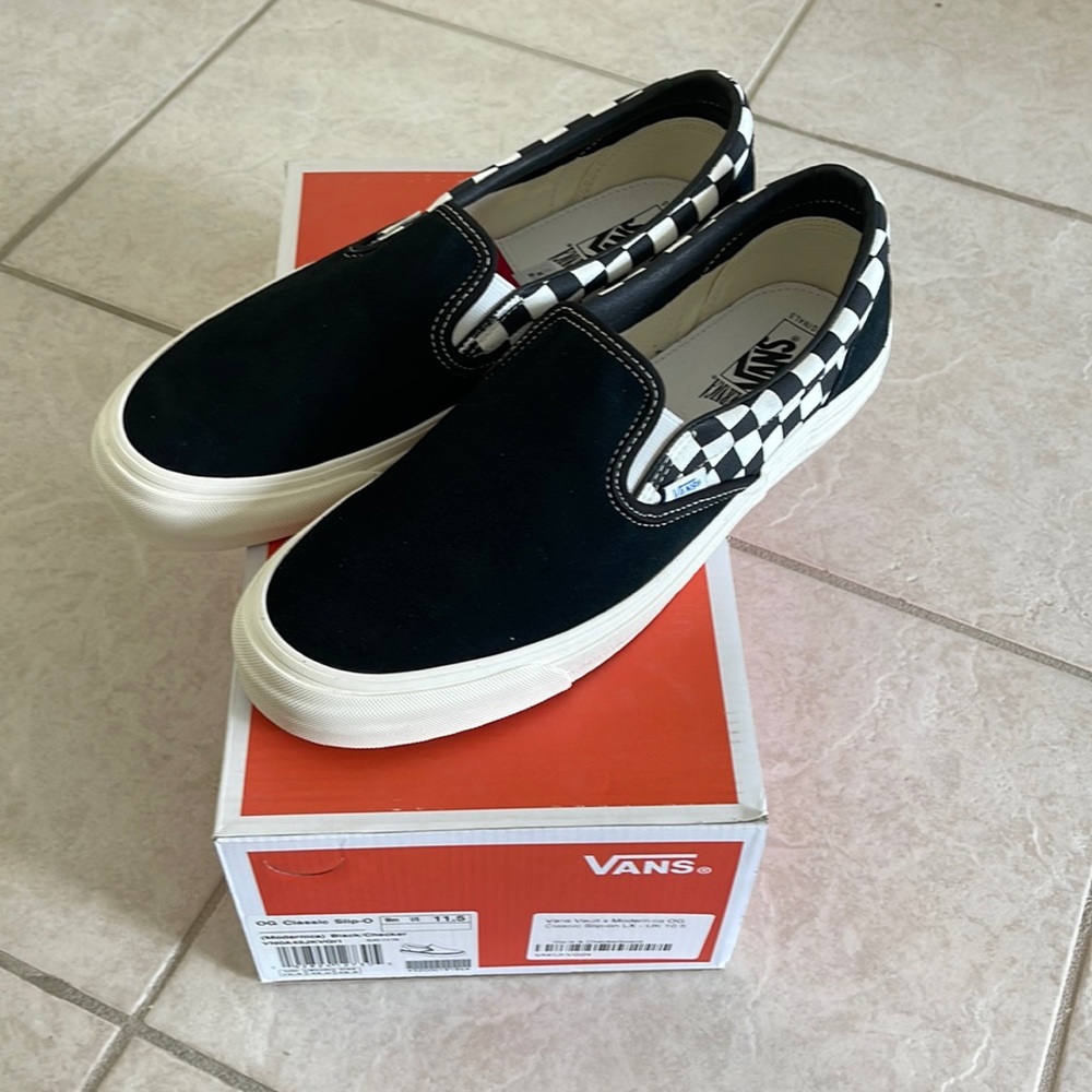 NEW Vans OG Slip-On LX x Modernica Size 11.5